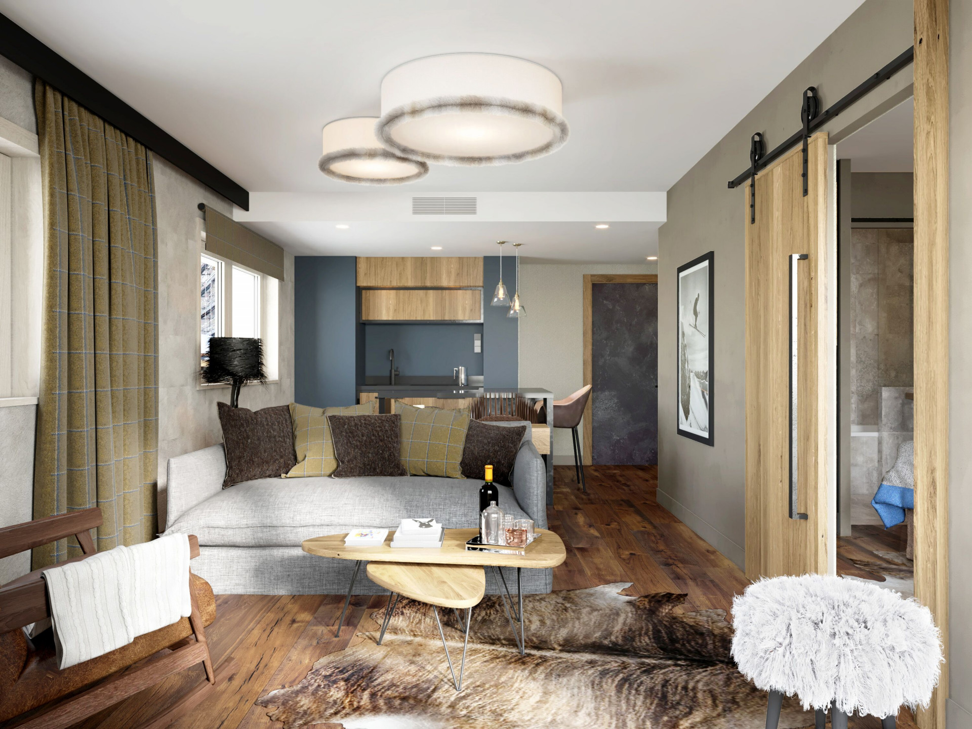 Salon Ecrin Blanc - © Ecrin Blanc Courchevel Salon Ecrin Blanc