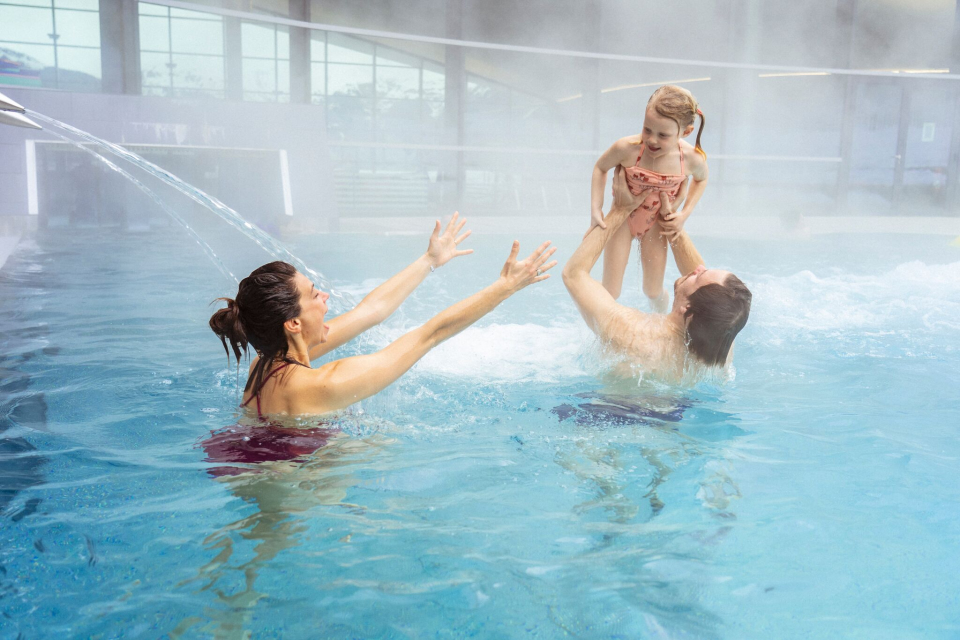Famille Aquamotion - © Ecrin Blanc Courchevel Famille Aquamotion