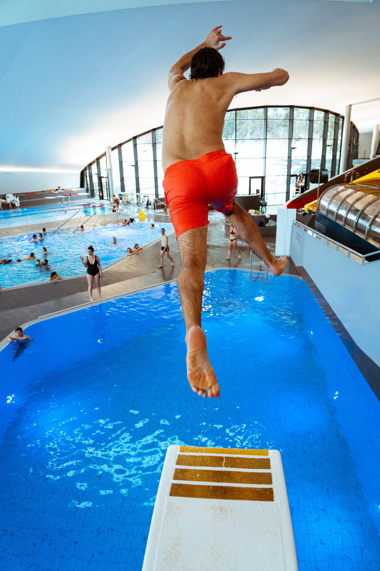 Saut Aquamotion - © Ecrin Blanc Courchevel Saut Aquamotion