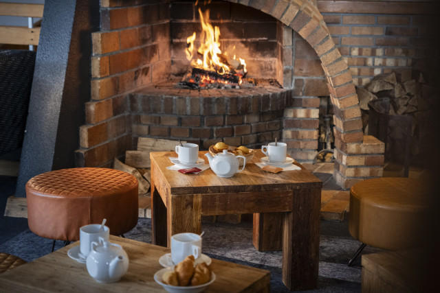 Bar cheminée