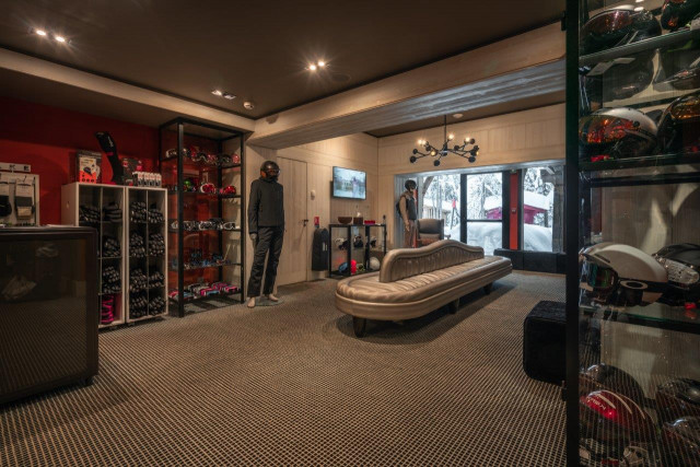 Ski Room - © La Sivolière Ski Room