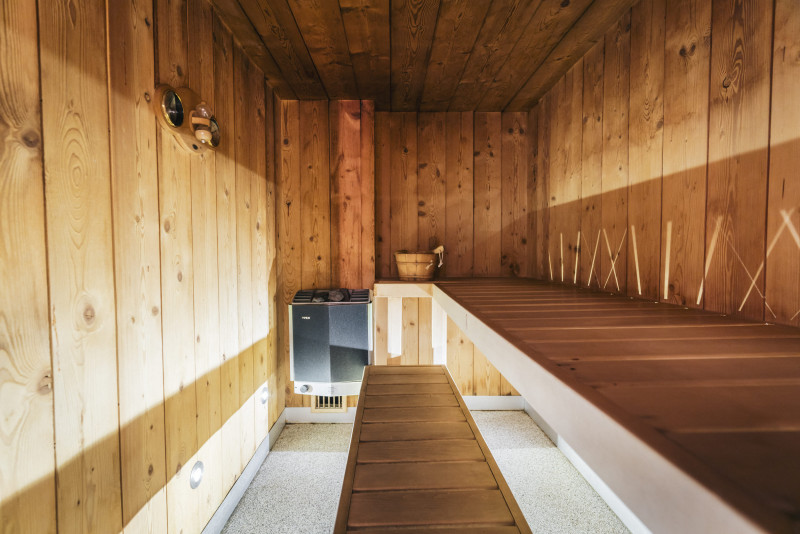 Sauna - Hôtel Les Peupliers